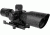 AIM Sports Inc CQB Combo 3-9x40 Scope/Red Dot/QR Mount/Mil-Dot Reticle JSRMC01