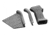 AIM Sports Inc Featureless AK Pistol Grip, w/ Fin Backstrap, Black, PJFAKG