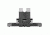 Modular Keymod 45 Degree Offset Mount 1in flashlights, Black, Small