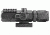 AIM Sports Inc Recon Series 2-6x32mm Scope w/ Red Laser and Mil-Dot Reticle JDSRMR2632B-N