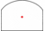 Aimpoint Acro P-1 Red Dot Reflex Sight, 3.5 MOA Dot Reticle, Black, Semi Matte, Anodized, 200504