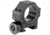 AimSports 30mm Weaver Rings/1in. Insert Heavy Duty Low, Black QW30TL