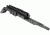 AimSports AK/Saiga Adjustable Top Rail Mount w/ Tri-Rail, Black MK005T