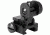 AIM Sports Inc A2 Dual Aperture Rear Flip-Up Sight, AR15/M16, Black, MT035