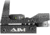 AimSports Dual Ill. Red Dot Sight 4 Different Reticles, Black, Red-Green RT4-03, EDEMO2