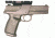 Aimtech Revolver handgun Mount for S&amp;W  L Frame Stainless, Silver AMSL2