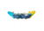 Airhead Carve Steerable Tube, 1 Rider, Blue / Yellow, AHCV-11