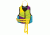 Airhead Kids Gnar Kwik-Dry Neolite Flex Life Vest, 10074-02-B