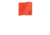 Airhead Water Sports Flag, 30in, Orange, 12in x 12in x 30in, F-30N