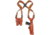 Aker Leather 106 Comfort-Flex Vertical Shoulder Strap, Left, Colt 1911, Plain, Tan, H106TPL-CO1911
