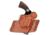 Aker Leather Model 133 White Lightning Revolver Holster, Smith &amp; Wesson J-Frame Revolver, Right, Plain, Tan, H133TPRU-SMALL