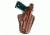 Aker Leather Model 136 Bodyguard Pancake Holster, Glock 17/Glock 22, Right, Plain, Black, H136BPRU-GL1722