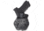 Aker Leather Model 144A D.A. Strapless Open Top Paddle Holster, Heckler &amp; Koch P2000SK/P2000, Right, Plain, Black, H144ABPR-HKP2K