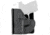 Aker Leather Model 155 Pocket Protector Express Holster, SM2, Ambidextrous, Plain, Black, H155BP-SM2