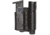 Aker Leather Model 517 D.M.S. Night Fighter Combo Mag And Light Case, Medium, Double Stack, Right, 9mm Luger/.40 Caliber, Plain, Black, A517BPR-3