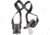 Aker Leather 101 Comfort-Flex Shoulder Holster Rig, Left, Glock 20, 21, 29, 30, Plain, Black, H101BPL-GL2021