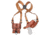 Aker Leather 101 Comfort-Flex Shoulder Holster Rig, Right, Glock 17/Glock 19, Plain, Tan, H101TPR-GL1719