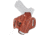 Aker Leather Model 168a Flatsider Xr13 Strapless Open Top Holsters, SIG Sauer P365, Right, Plain, Tan, H168ATPR-SS365