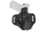Aker Leather Flatsider Xr15 Open Top Straight Draw Holster, HK P2000/ P2000SK, Left, Plain, Black, H170ABPL-HKP2K