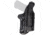 Aker Leather Model 115 Nightguard Tactical Light High Ride Duty Holster, SIG Sauer P320/ 320C, Insight Technology M3/Streamlight TLR-1, Left, Plain, Black, H115BPL-SS320M3