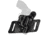 Aker Leather Model 133 White Lightning Revolver Holster, J-Frame, Right, Plain, Black, H133BPR-SMALL