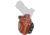 Aker Leather Model 144A D.A. Strapless Open Top Paddle Holster, Glock 19/23/32, Right, Plain, Tan, H144ATPR-GL1923