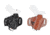 Aker Leather Model 168a Flatsider Xr13 Strapless Open Top Holsters, Black, Tan