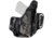 Aker Leather Nightguard Compact OWB Holster, SIG Sauer P320 Carry/Compact, Viridian C Series, Left, Plain, Black, H147CBPL-S320C5