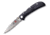 Al Mar Knives Falcon Ultralight,3 1/4 in.,Black Micarta, Satin, Plain Edge AL1003UBK2