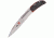 Al Mar Knives Hawk, Honey Jigged Bone AL1002HJB