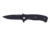 Al Mar Knives Mini S.E.R.E. 2020 Night G Series Folding Knife, Liner Lock Spring Assist, D2, 58HRC, Ti-Black, 3 in, Combo, G10, Black, AMK2205