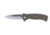 USED Al Mar Knives Mini S.E.R.E. 2020 OD Green Series Folding Knife,Spring Assist, 8Cr, 3 in, Traditional, OD Green, AMK2208, EDEMO1