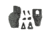 Alien Gear Holsters Rapid Force Level III Polymer OWB Holster, Right Hand, w/ No Light, Black, AG-R3-M-0057-BK-RH-L0-A0-C