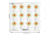 ALLEN 15616 EZ AIM 13.5X13.5 PAPER LOAD TRGT 25PK
