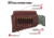 ALLEN 8519 WESTCLIFF FLL GR LTHR BUTTSTOCK CARRIER