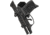 Allen Defender Double Hooks w/Metal Mounting Plate, Black, Steel, 7in, 2 Pack, 5646