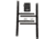 Allen EZ Aim Steel Target Stand Base, Black, Powder Coated Steel, 21in Long, 15543
