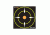 Allen EZ See Bullseye 6x6 Inch Five Per Package
