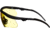 Allen Guardian Shooting Safety Glasses, Black Frame, Yellow Lenses, One Size, 2379