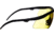 Allen Guardian Shooting Safety Glasses, Black Frame, Yellow Lenses, One Size, 2379