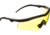 Allen Guardian Shooting Safety Glasses, Black Frame, Yellow Lenses, One Size, 2379