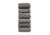 Allen Gun Sock, 6 Pack, Heather Gray, 52x3.75in, 13160