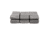 Allen Gun Sock, 6 Pack, Heather Gray, 52x3.75in, 13160