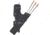 Allen Onslaught Adult Target RH Hip Quiver, Black, 7010