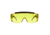 Allen Over Shooting and Safety Glasses, Yellow, 2170