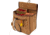 Allen Rival Shell Bag, 52in Waist Belt, Caramel Brown, Double Compartment, 8332