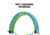 Allen ULTRX Passive Youth Hearing Muff, Childrens, Light Blue, 4126