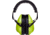 Allen Youth Sound Shield Foldable Safety Earmuffs, 21 dB NRR, ANSI S3.19 &amp; CE EN352-1 Hearing Protection Rated, Black/Chartreuse, One Size, 2327