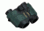 Alpen Pro Compact 10x25 Porro Prism Rubber Armored Binoculars, Green w/Strap 268