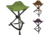 ALPS Mountaineering Tri-Leg Stool, Cactus, Clay/Apricot, Eggplant